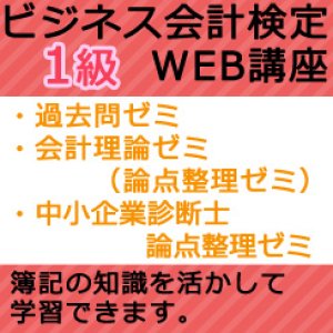 画像: 342ビジネス会計検定1級過去問ゼミWEB講座【超えたら割引対象商品】